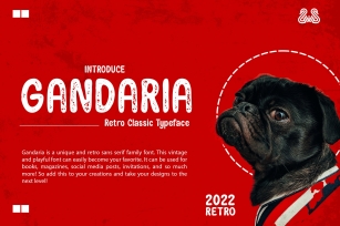 Gandaria Font Download