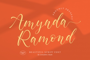 Amynda Ramond Font Download