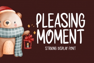 Pleasing Moment Font Download