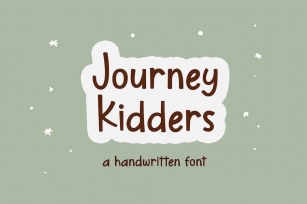 Journey Kidders Child Display Font Font Download