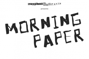 Morning Paper Font Download