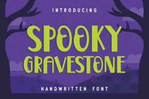 Spooky Gravestone Font Download