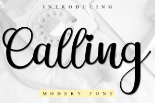 Calling Font Download