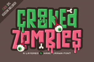 Crooked Zombies Font Download