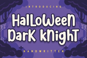 Halloween Dark Knight Font Download