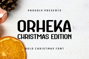 Orheka Christmas Font Download
