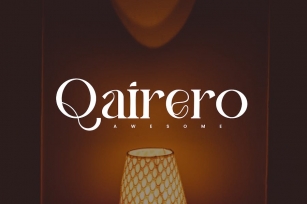 Qairero - Serif Font Font Download
