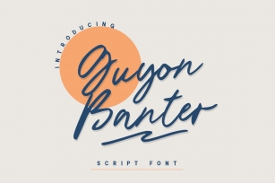 Guyon Banter Font Download