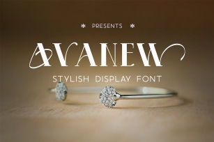 Avanew - Display Font Font Download