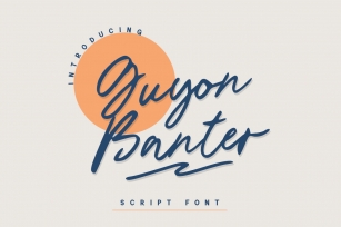 Guyon Banter Font Download
