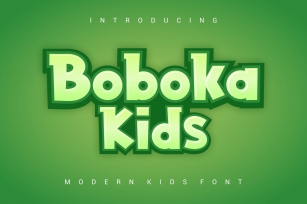 Boboka Kids Font Download