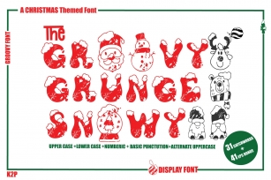 Groovy Grunge Snowy Font Download