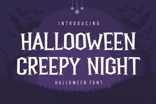 Halloween Creepy Night Font Download