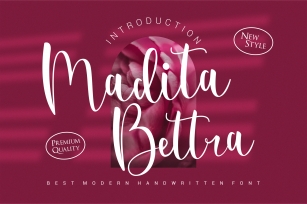 Madita Bettra Font Download