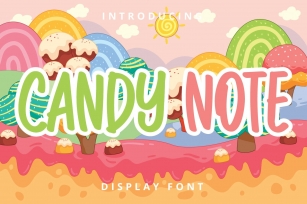 Candy Note Font Download