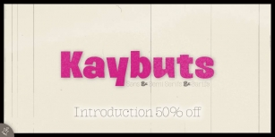 Kaybuts Font Download