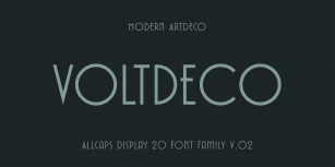 VOLTDECO Font Download