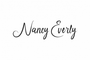 Nancy Everly Font Download