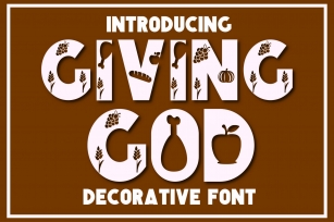Giving God Font Download