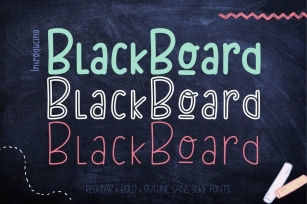 Blackboard Font Download