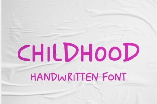 Childhood Font Download