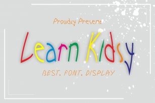 Learn Kidsy Font Download