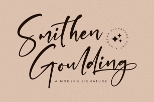 Smithen Goulding Font Download