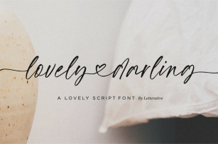 Lovely Darling Lovely Script Font Download