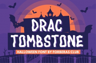 Drac Tombstone Font Download