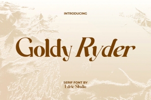 Goldy Ryder Font Download