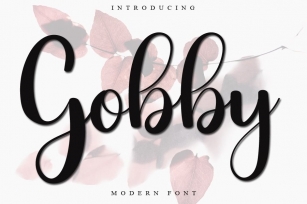 Gobby Font Download