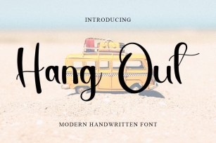 Hang out Font Download