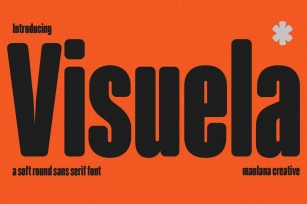 Visuela Sans Display Font Download