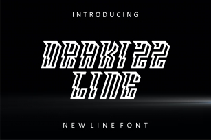 Drakizz Line Font Download