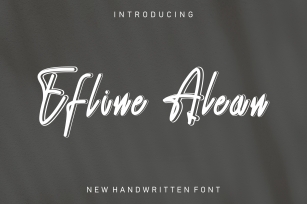 Efline Alean Font Download
