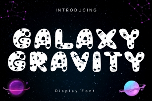 Galaxy Gravity Font Download