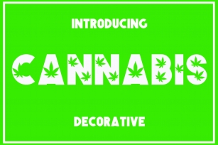 Cannabis Font Download