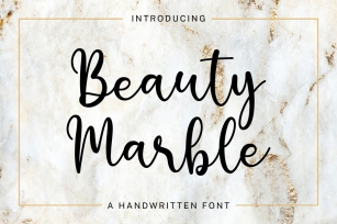 Beauty Marble Font Download
