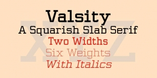 Valsity Font Download