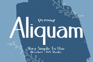 Aliquam Font Download