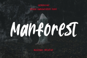 Manforest Handwritten Display Font Font Download