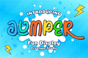 Jumper Fun Display Font Download