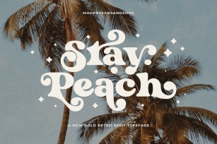 Stay Peach Font Download