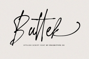 Buttek Font Download