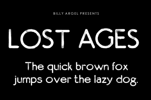 LOST AGES Font Download