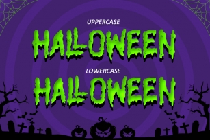 Halloween Slime Font Download