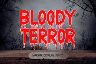 Bloody Terror Font Download