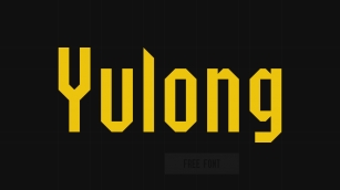 Yulong Font Download