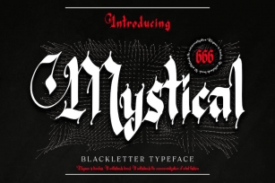 Mystical - Blackletter Font Download