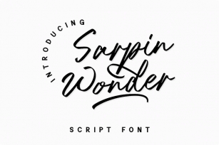 Sarpin Wonder Font Download